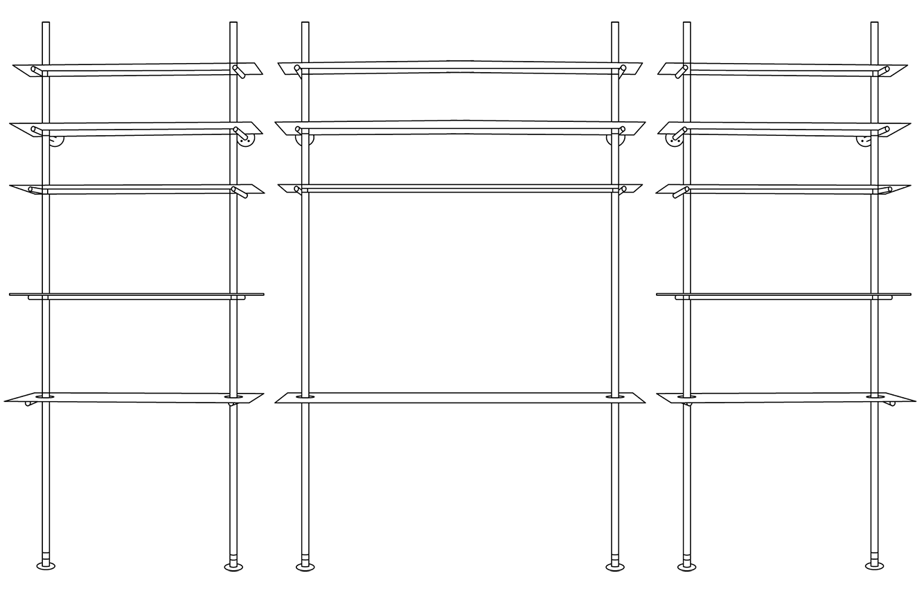 Estantería Thin